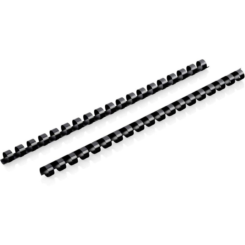 Mead CombBind Binding Spines/Spirals/Coils/Combs, 7/16"", 70 Sheet Capacity, Black, 125 Pack (4000133)
